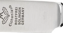 Eichenlaub Steakmesser Tafelgröße Aus Hirschhorn