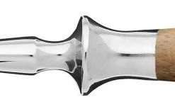 Eichenlaub Tafelgabel Altdeutsch Aus Eiche, Dunkel