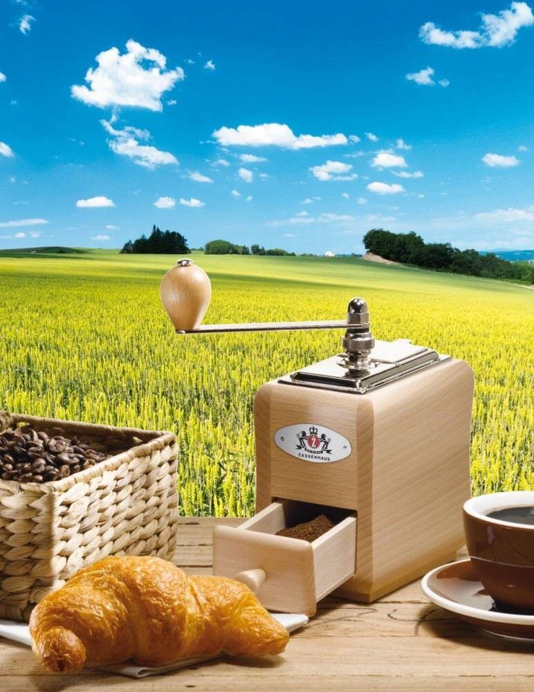 Zassenhaus Kaffeemühle Santiago Buche Natur 6 Zassenhaus Kaffeemühle Santiago Buche Natur – Bild 4