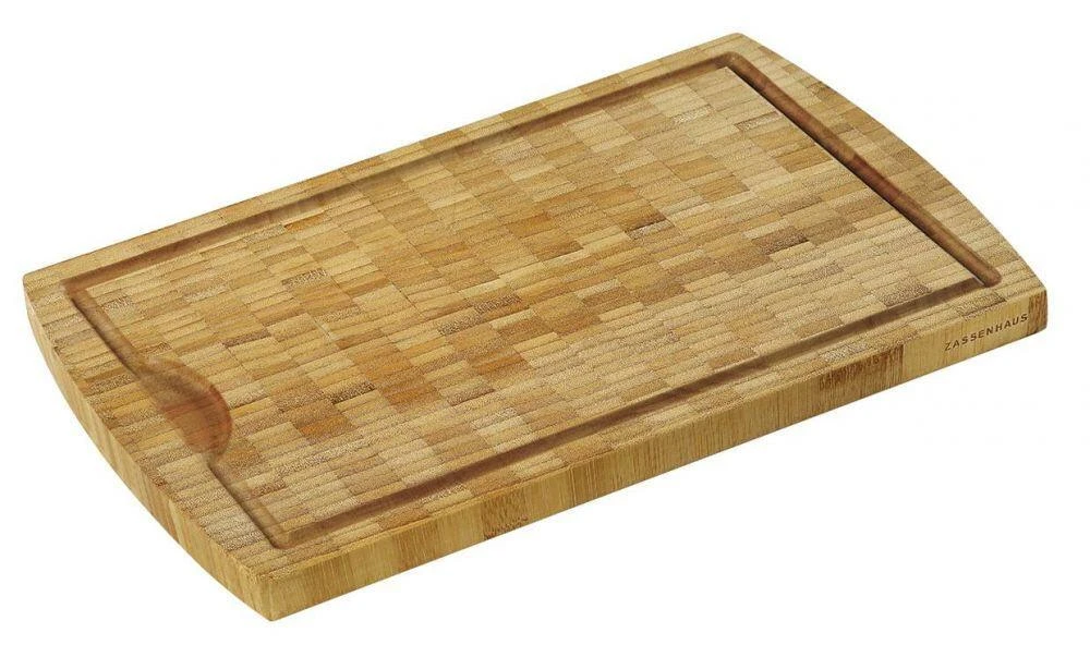Zassenhaus Tranchierbrett Eco Line Aus Bambus, Kopfverleimung 3 Zassenhaus Tranchierbrett Eco Line Aus Bambus, Kopfverleimung