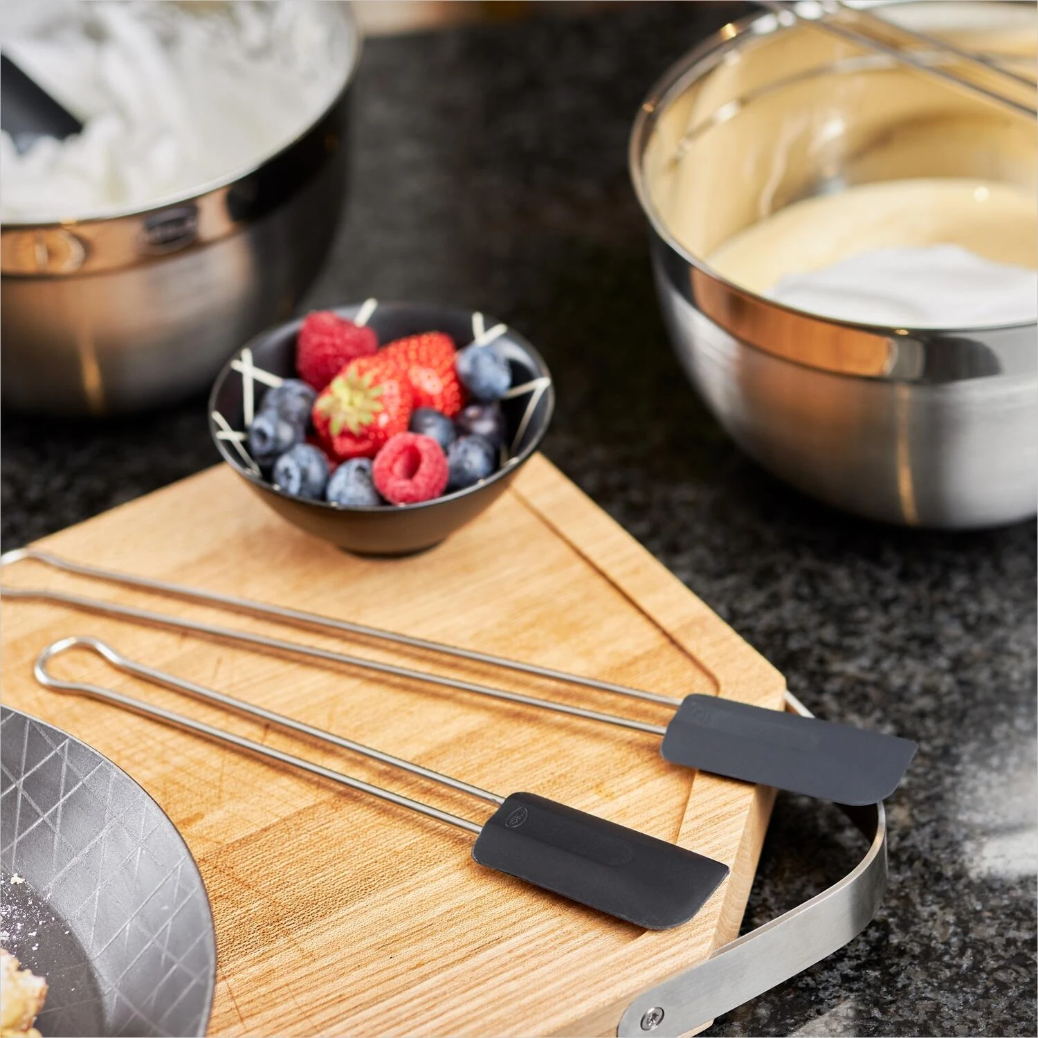 Rösle Teigschaber Silikon Lang In Schwarz, 26 Cm 4 Rösle Teigschaber Silikon Lang In Schwarz, 26 Cm – Bild 2