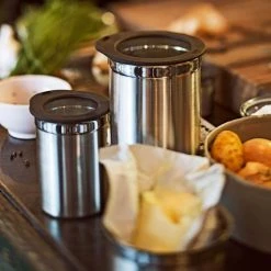 Rösle Kaffeedose Aus Edelstahl Mit Frischhaltedeckel -Zassenhaus shop 16551 Dosen mit Deckel RGB 300 dpi 1 l