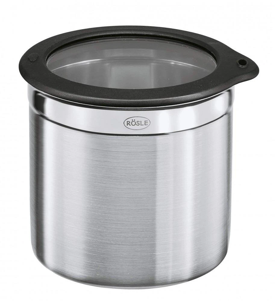 Rösle Dose Aus Edelstahl Mit Frischhaltedeckel 3 Rösle Dose Aus Edelstahl Mit Frischhaltedeckel