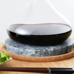 Täljsten Varm O Kall Speckstein Mit Korkuntersetzer -Zassenhaus shop 170703 004 photo Benoit Martin