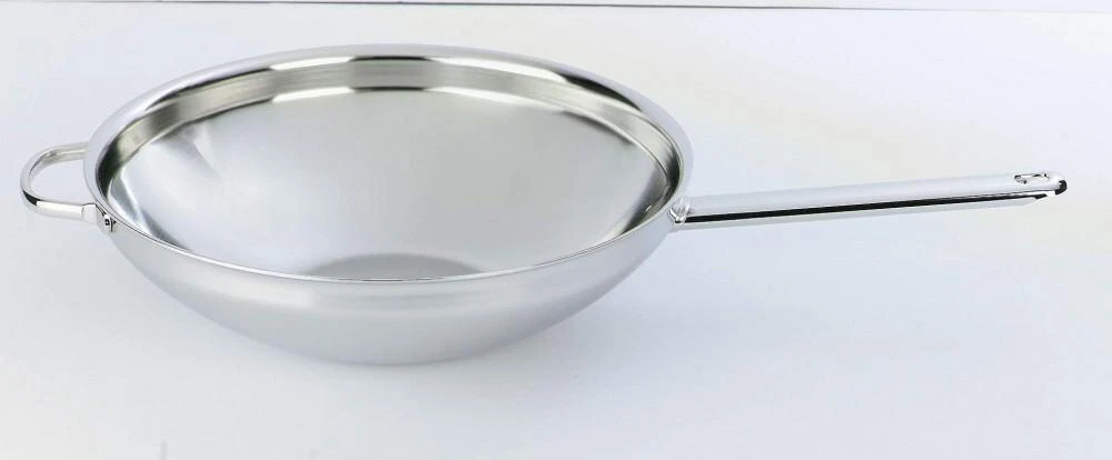 Demeyere Wok Mit Flachem Boden 4 Demeyere Wok Mit Flachem Boden – Bild 2