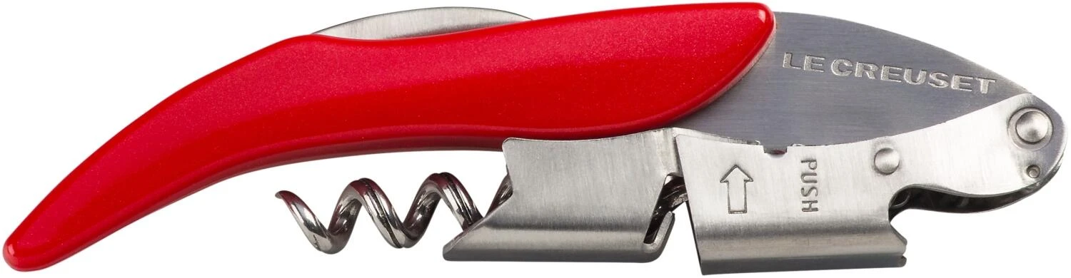 Le Creuset Screwpull Kellnermesser WT-130 Kirschrot 3 Le Creuset Screwpull Kellnermesser WT-130 Kirschrot