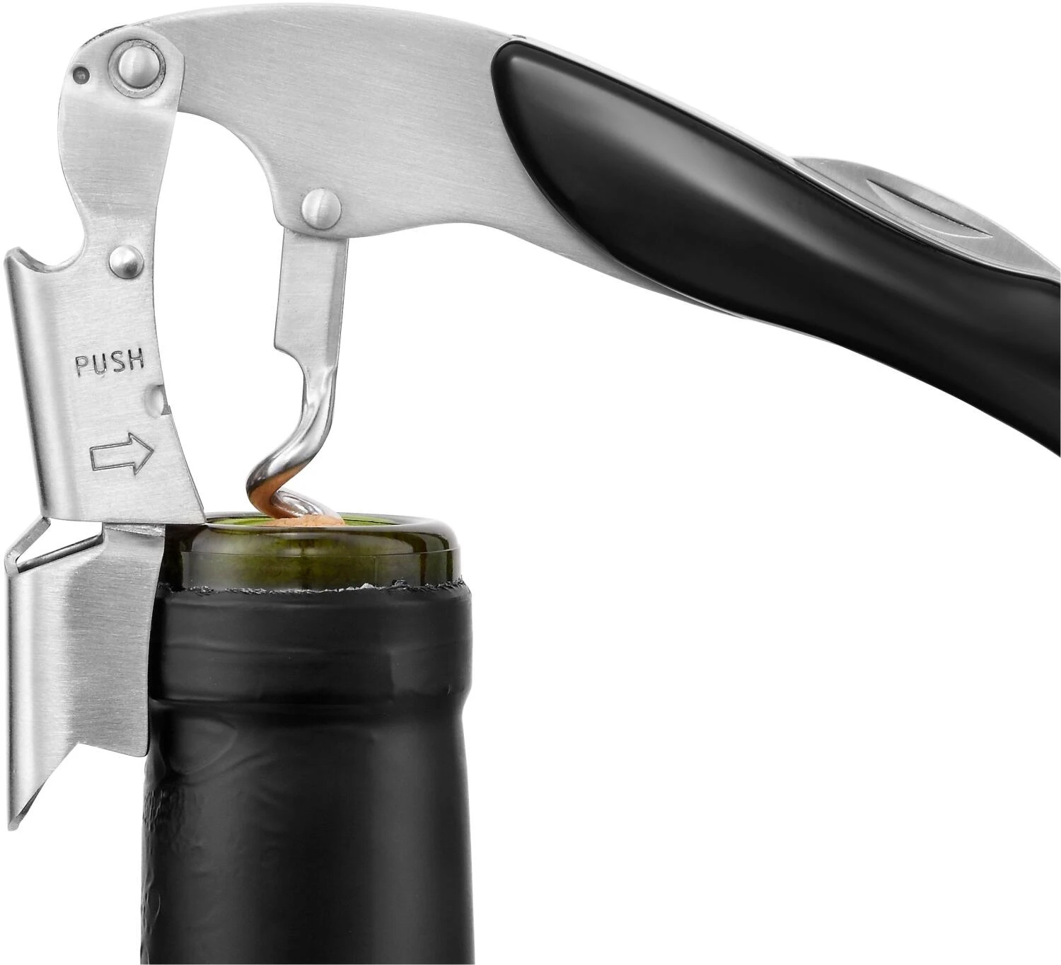 Le Creuset Screwpull Kellnermesser WT-130 Kirschrot 6 Le Creuset Screwpull Kellnermesser WT-130 Kirschrot – Bild 4