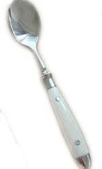 Eichenlaub Tafellöffel Aus Acryl Weiß