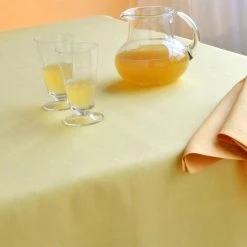 Schlitzer Leinen Tischdecke Domaine In Lotus