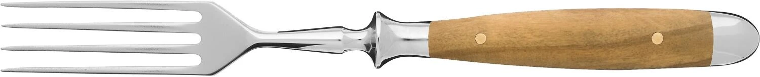 Eichenlaub Tafelgabel Aus Olivenholz 3 Eichenlaub Tafelgabel Aus Olivenholz