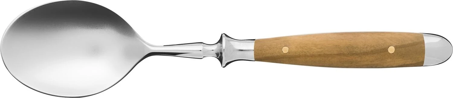 Eichenlaub Tafellöffel Aus Olivenholz 3 Eichenlaub Tafellöffel Aus Olivenholz