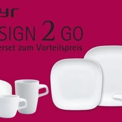 Kahla Elixyr Starterset, 12-teilig -Zassenhaus shop Elixyr 90 015 15E197 Design2Go Set 12pcs 02