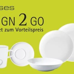 Kahla Five Senses Starterset, 14-teilig -Zassenhaus shop Five Senses 90 039 39E199 Design2Go Set 14pcs 02