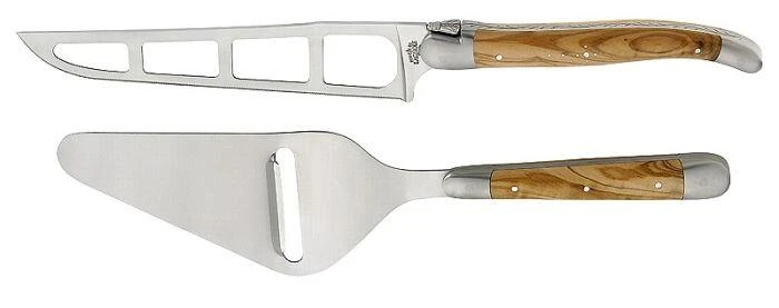 Forge De Laguiole Käsemesser Barthelemy In Olivenholz 7 Forge De Laguiole Käsemesser Barthelemy In Olivenholz – Bild 5