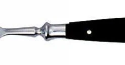 Eichenlaub Kaffeelöffel Aus Acryl, Schwarz Matt