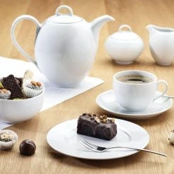 Kahla Aronda Butterdose, Eckig In Weiß -Zassenhaus shop Kahla Aronda white 05 11 l