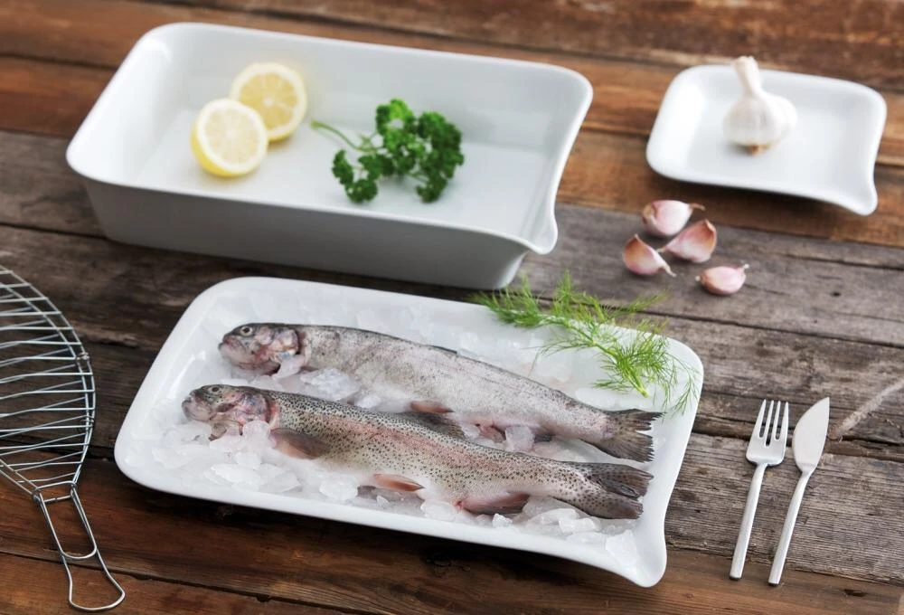 Kahla Five Senses Maxi-Menüplatte 37 X 26 Cm In Weiß 4 Kahla Five Senses Maxi-Menüplatte 37 X 26 Cm In Weiß – Bild 2