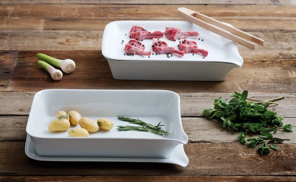 Kahla Five Senses Maxi-Menüplatte 37 X 26 Cm In Weiß 5 Kahla Five Senses Maxi-Menüplatte 37 X 26 Cm In Weiß – Bild 3