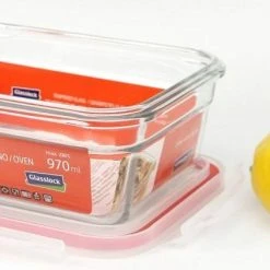 Glasslock Frischhaltebehälter Ofengeeignet Rechteckig -Zassenhaus shop OCRT 090 4 l