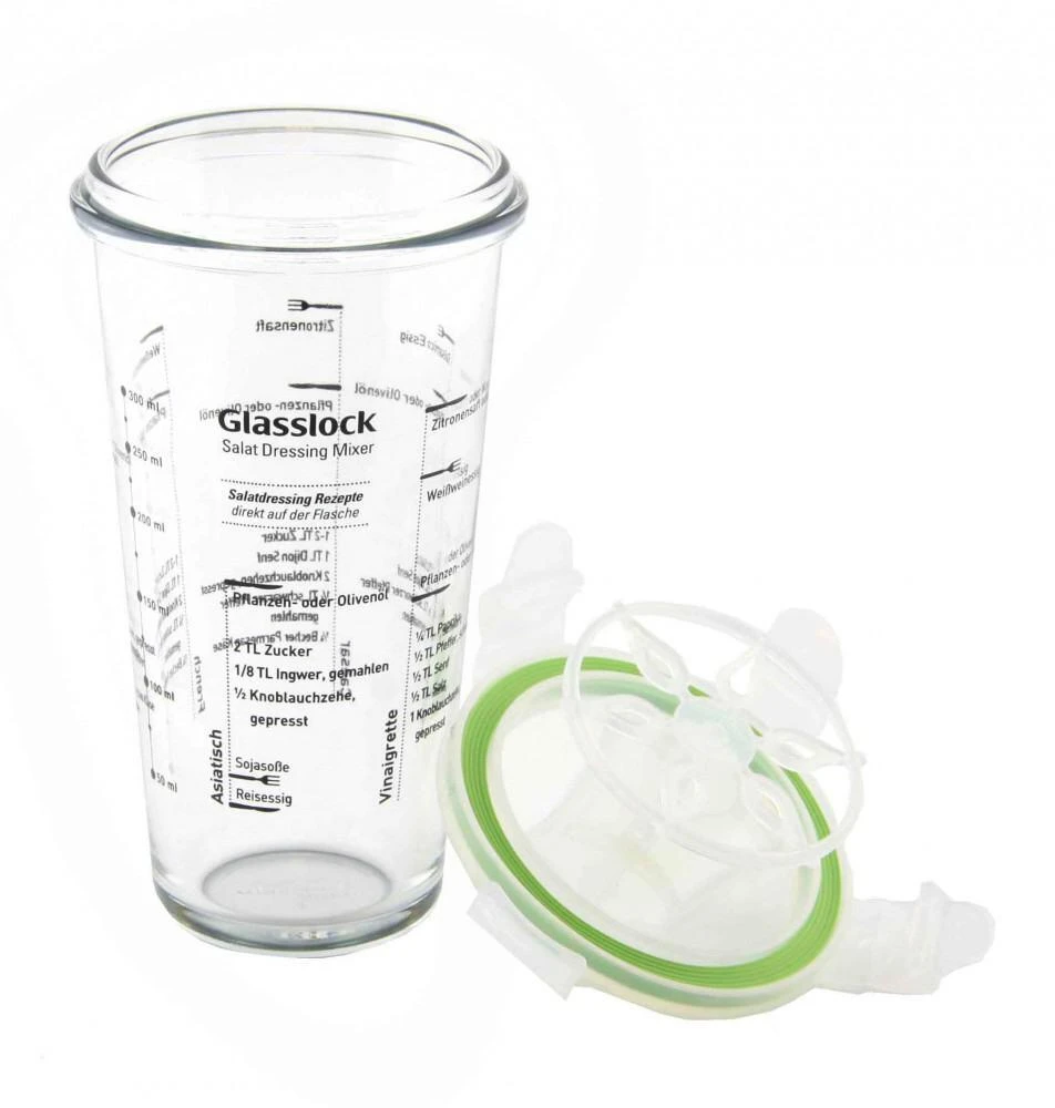 Glasslock Salad Dressing Shaker 450 Ml 5 Glasslock Salad Dressing Shaker 450 Ml – Bild 3