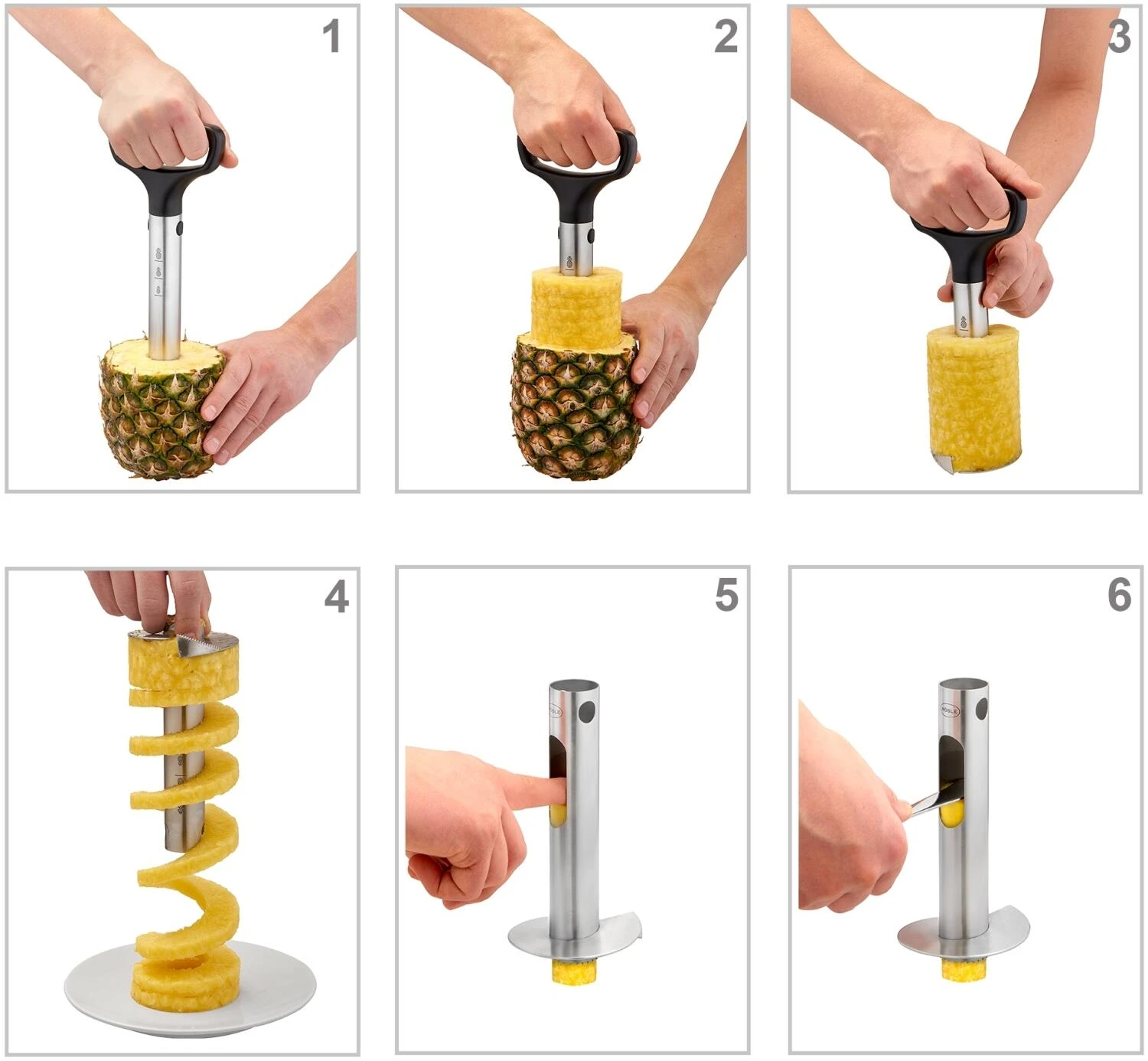 Rösle Ananasschneider Pro 4 Rösle Ananasschneider Pro – Bild 2