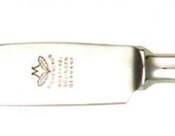 Eichenlaub Tafelmesser Altdeutsch In Acryl, Schwarz Poliert