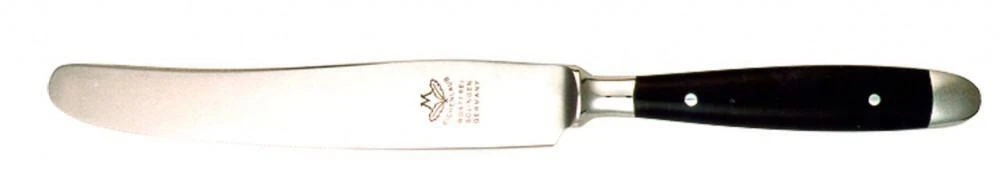 Eichenlaub Tafelmesser Altdeutsch In Acryl, Schwarz Poliert 3 Eichenlaub Tafelmesser Altdeutsch In Acryl, Schwarz Poliert