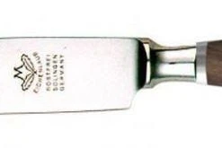 Eichenlaub Tafelmesser Uraltdeutsch Aus Walnuss, Matt