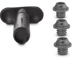 Le Creuset Screwpull Weinpumpe WA-137 In Mattschwarz -Zassenhaus shop WA137 3