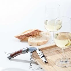 Le Creuset Screwpull Kellnermesser WT-110 Holz -Zassenhaus shop Weinaccessoires 3 l