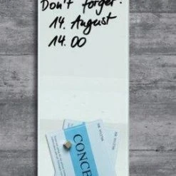 Sigel Glas-Magnetboard Artverum® Weiß, 12 X 78 Cm