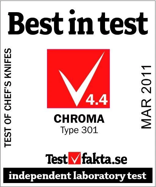 Chroma Type 301 Brotmesser P-06 Mit Hammerschlag 4 Chroma Type 301 Brotmesser P-06 Mit Hammerschlag – Bild 2