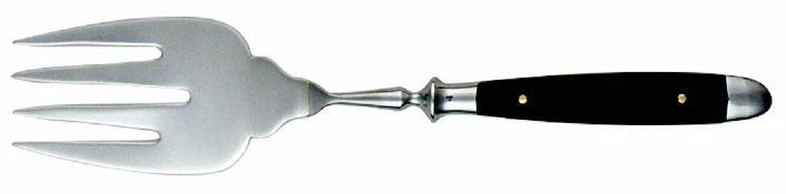 Eichenlaub Fischvorlegegabel Aus Ebenholz 3 Eichenlaub Fischvorlegegabel Aus Ebenholz