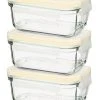 Glasslock Baby Meal Set Rechteckig, 3 Teile -Zassenhaus shop glasslock baby set rechteckig 3x 150ml gl 543