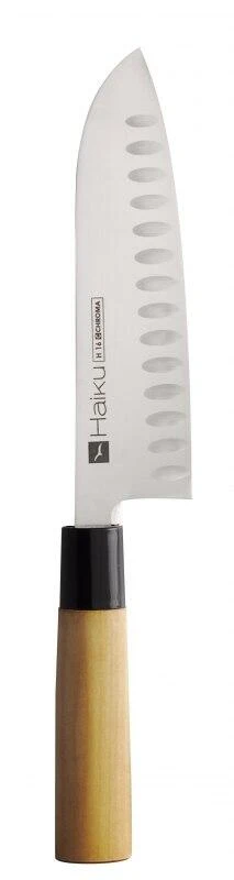 Chroma Haiku H-16 Santoku 18 Cm, Kullenschliff 3 Chroma Haiku H-16 Santoku 18 Cm, Kullenschliff